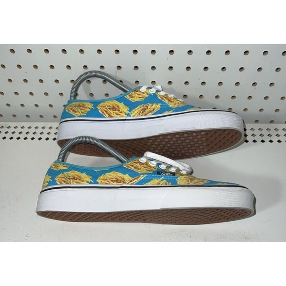 VANS Authentic Late Night Pack Fries Athletic Skate Shoes Mens Size 7.5 Womens 9 main image 4